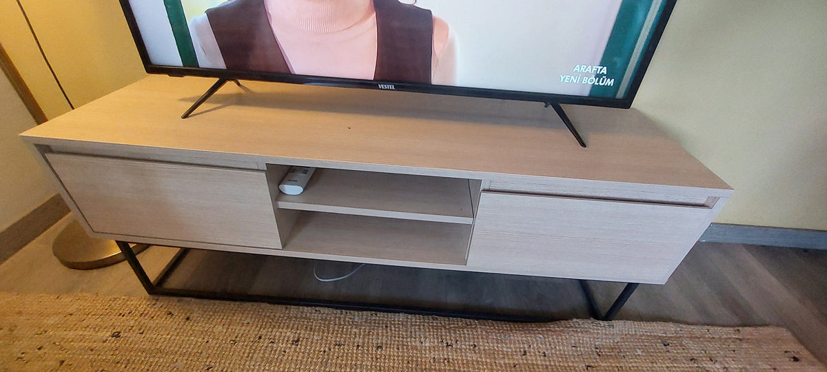 Laxus Tv Sehpası 140 cm Meşe 11431
