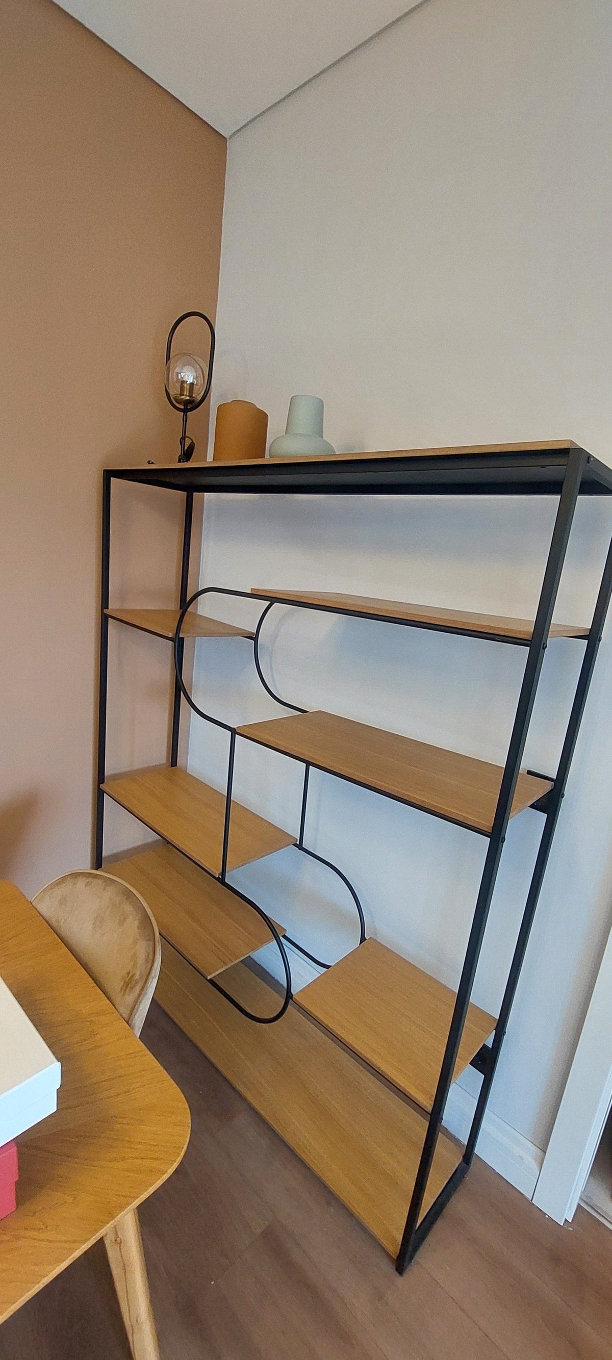 Sisal Metal Kitaplık 11393