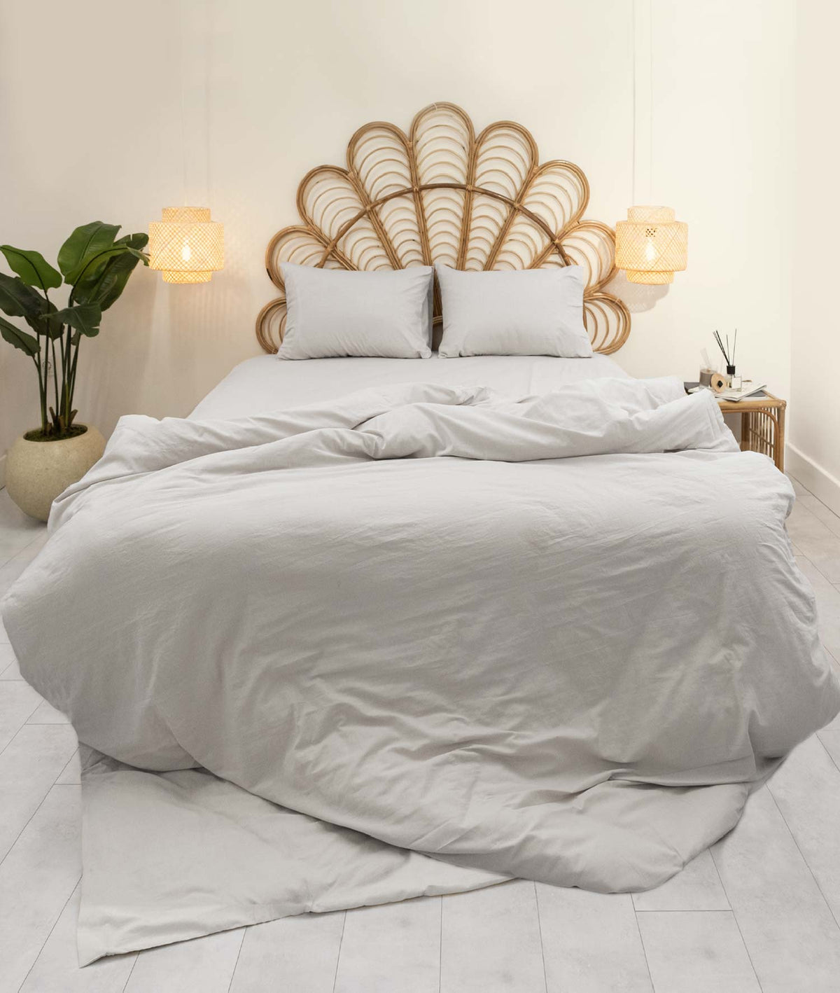 Calmo Silver Çift Kişilik Nevresim Takımı 200x220 9563A