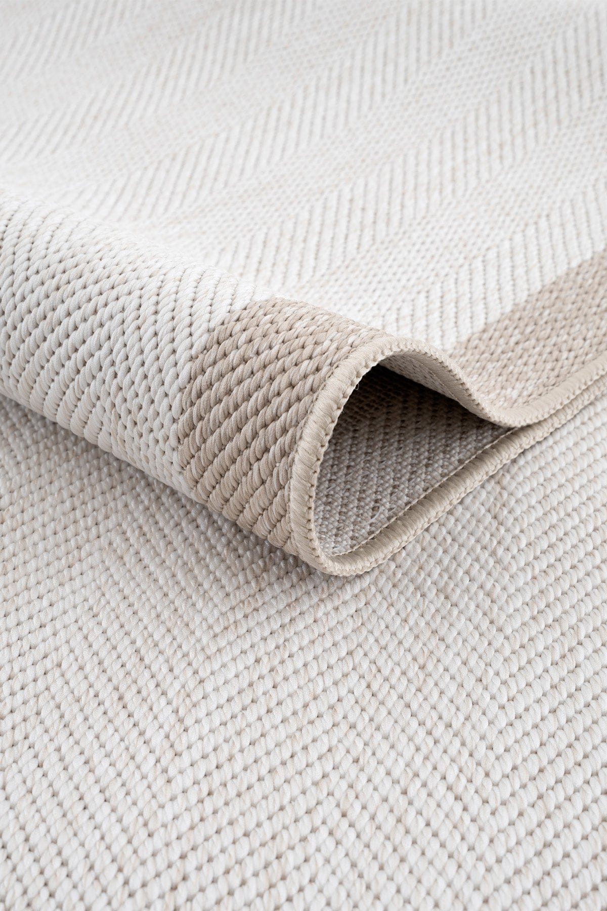 Fresco Soft Ekru Vizon Yıkanabilir Halı A3936A