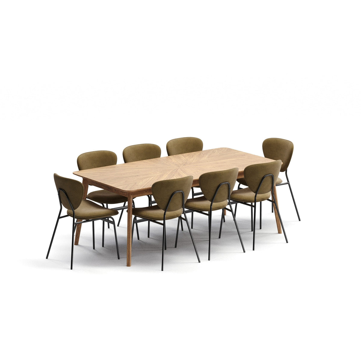 Norge x Quin Yemek Masası Takımı 8 Kişilik
